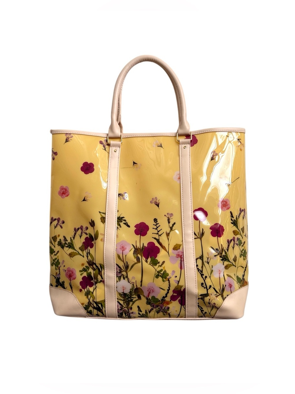2015 ULTA Beauty Limited-Edition Yellow Floral “Spring Tote Bag”